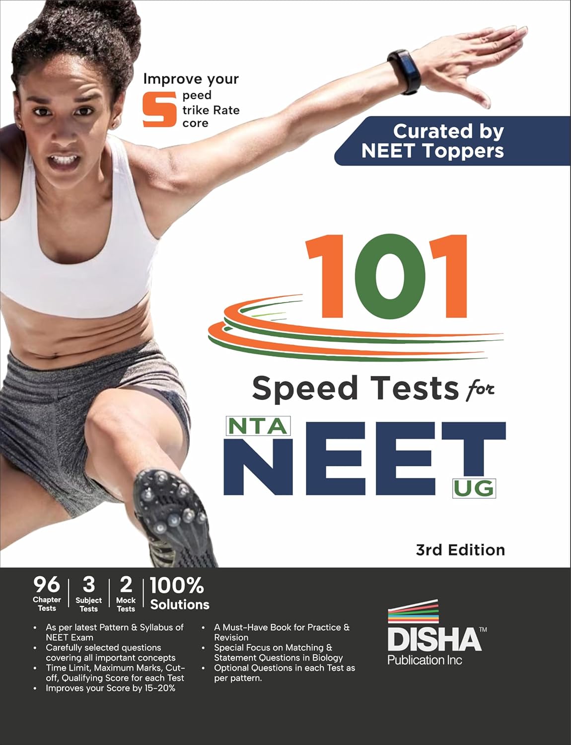 Disha 101 Speed Tests for NTA NEET (UG) 3rd Edition | 96 Chapter