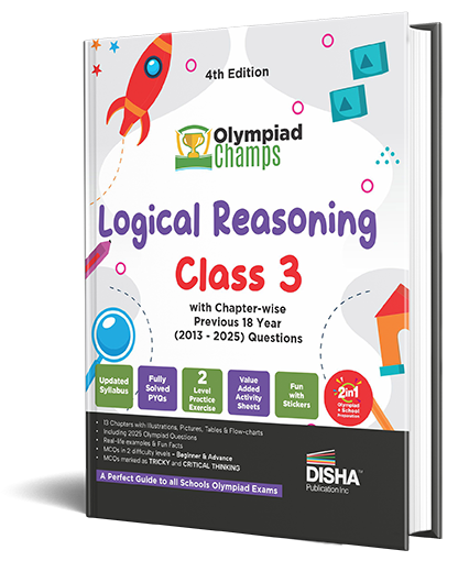 Disha Olympiad Champs Logical Reasoning Class 3 with Chapter-wise Prev ...