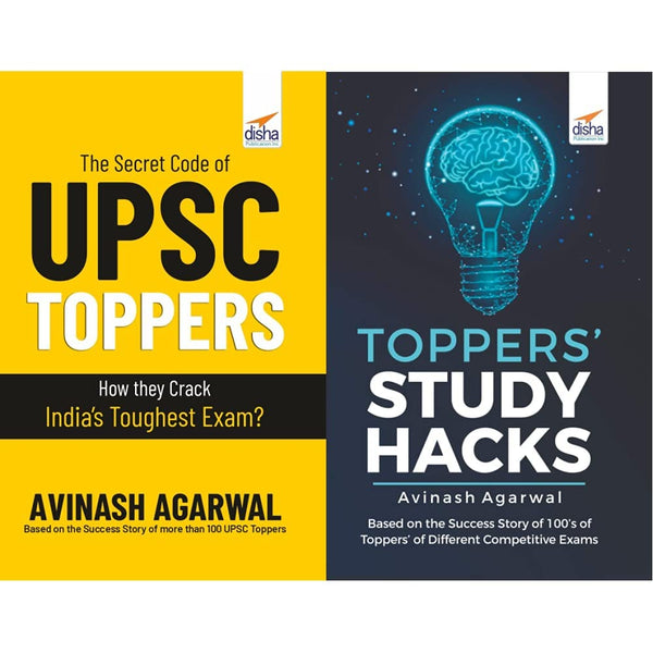 Combo Offer-The Secret Code of UPSC Toppers+ Topper's Study Hacks