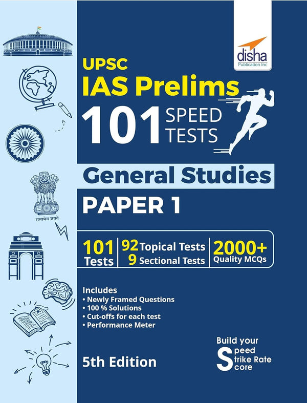 UPSC IAS Prelims 101 Speed Tests for General Studies Paper 1