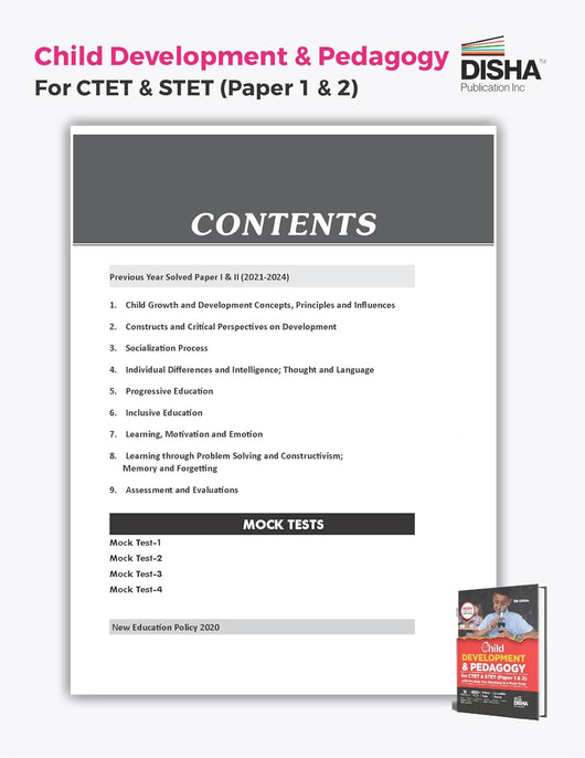 Ctet Child Development Notes.pdf Child Development & Pedagogy for CTET & STET (Paper 1 & 2) with Previo ...