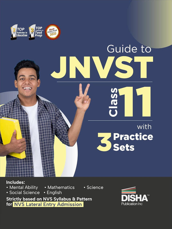 Guide to JNVST Class 11 with 3 Practice Sets | Jawahar Navodaya Vidyalaya Selection Test | Lateral Entry Admission | NVS 2023 Exam