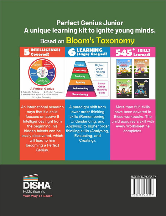 Disha Perfect Genius Mathematics Activity Workbook for Ages 5 to 8 - 3 ...