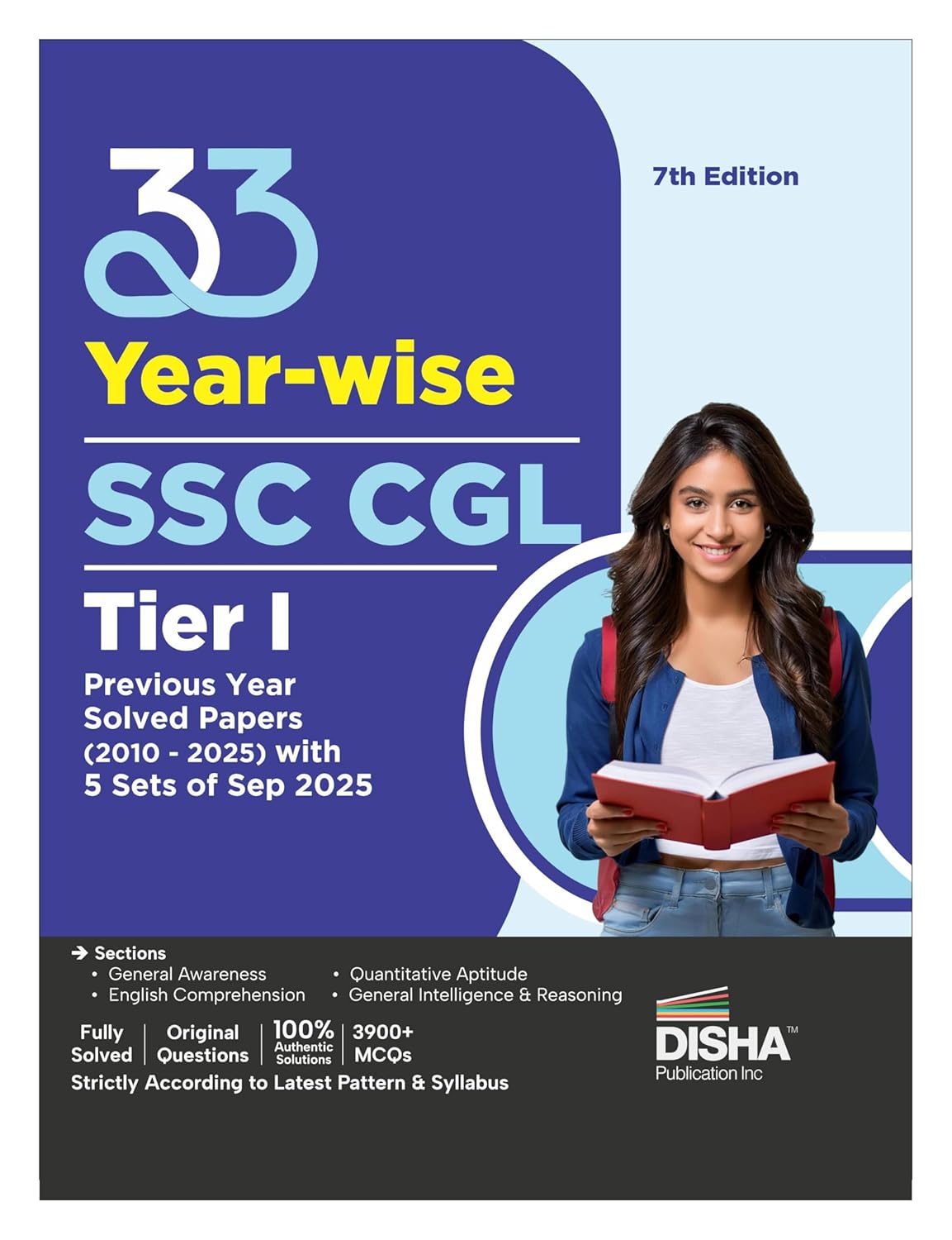Disha 33 Year-wise SSC CGL Tier I Previous Year Solved Papers (2010 ...