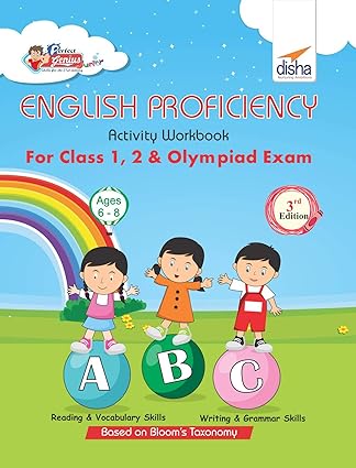 Perfect Genius English Proficiency Activity Workbook for Class 1, 2 & Olympiad Exams 2nd Edition