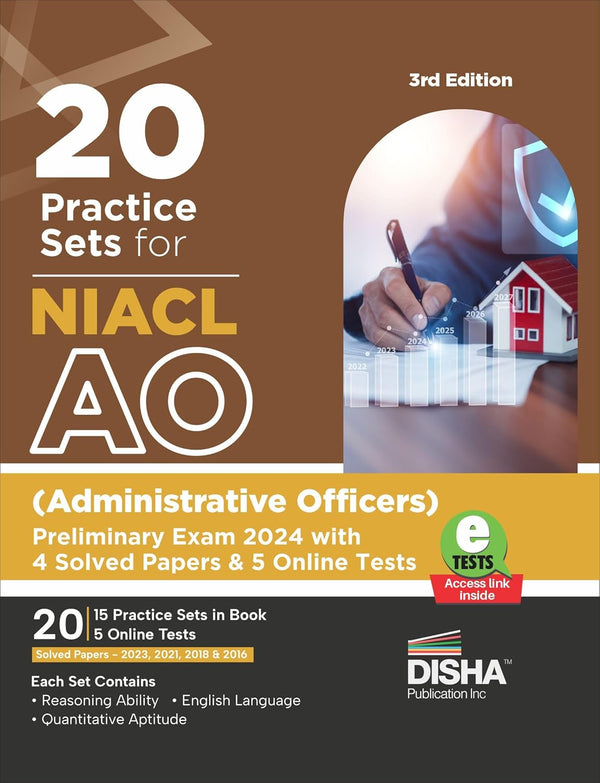 Go To Guide for NIACL AO (Administrative Officers) Phase I & II Exam with 2023, 2021, 2018 & 2016 Previous Year Solved Papers 2nd Edition