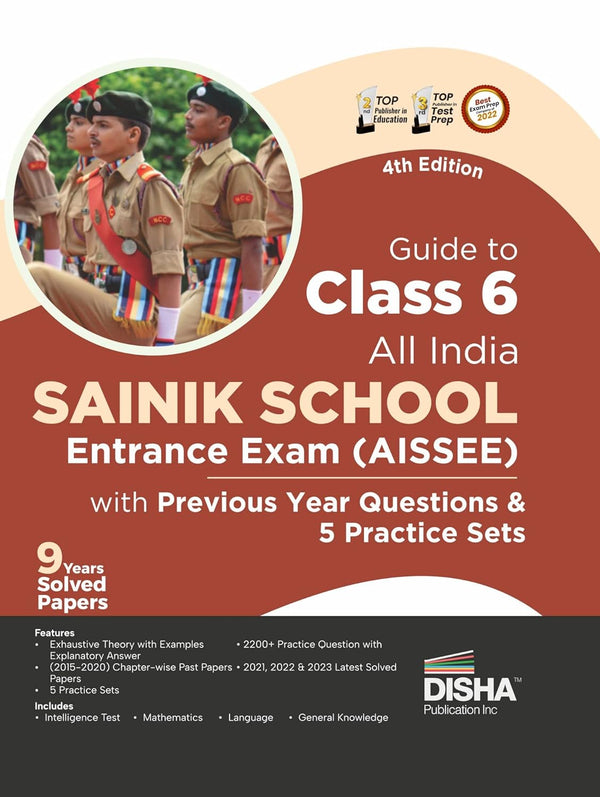 Guide to Class 6 All India SAINIK School Entrance Exam (AISSEE) with Previous Year Questions & 5 Practice Sets 4th Edition