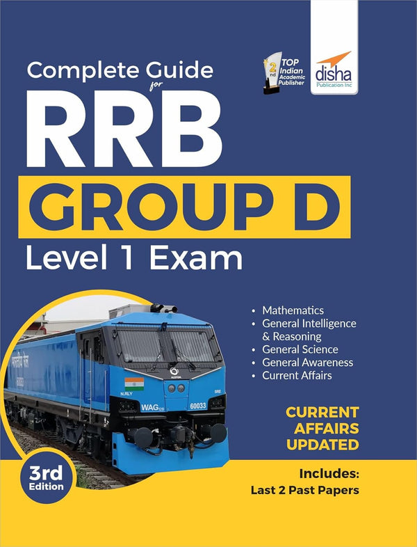 Complete Guide for RRB/ RRC Group D Level 1 Exam 3rd Edition