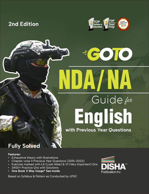 GOTO NDA/ NA Guide for English with Previous Year Questions 2nd Edition