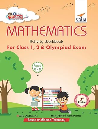 Perfect Genius Mathematics Activity Workbook for Class 1, 2 & Olympiad Exams 2nd Edition