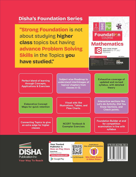 Foundation Course in Mathematics Class 8 with Case Study Approach for ...