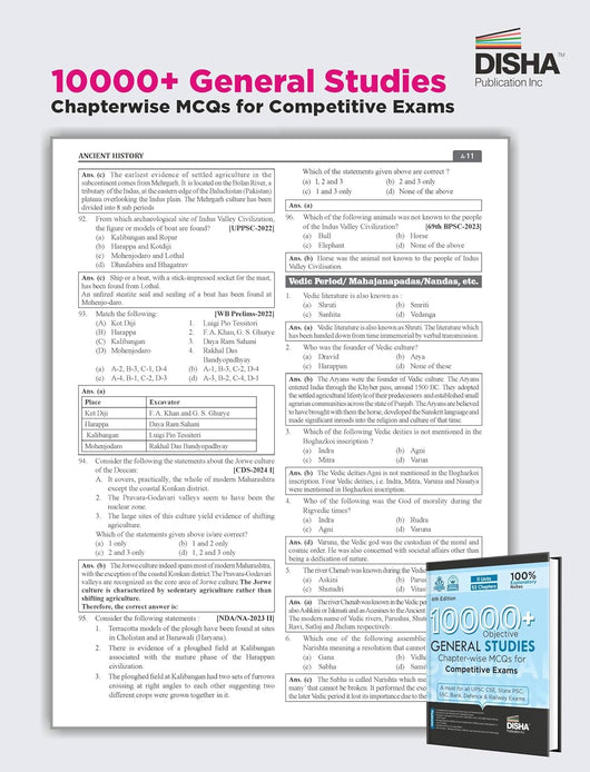 10000+ Objective General Studies Chapter-wise MCQs for Competitive Exa ...