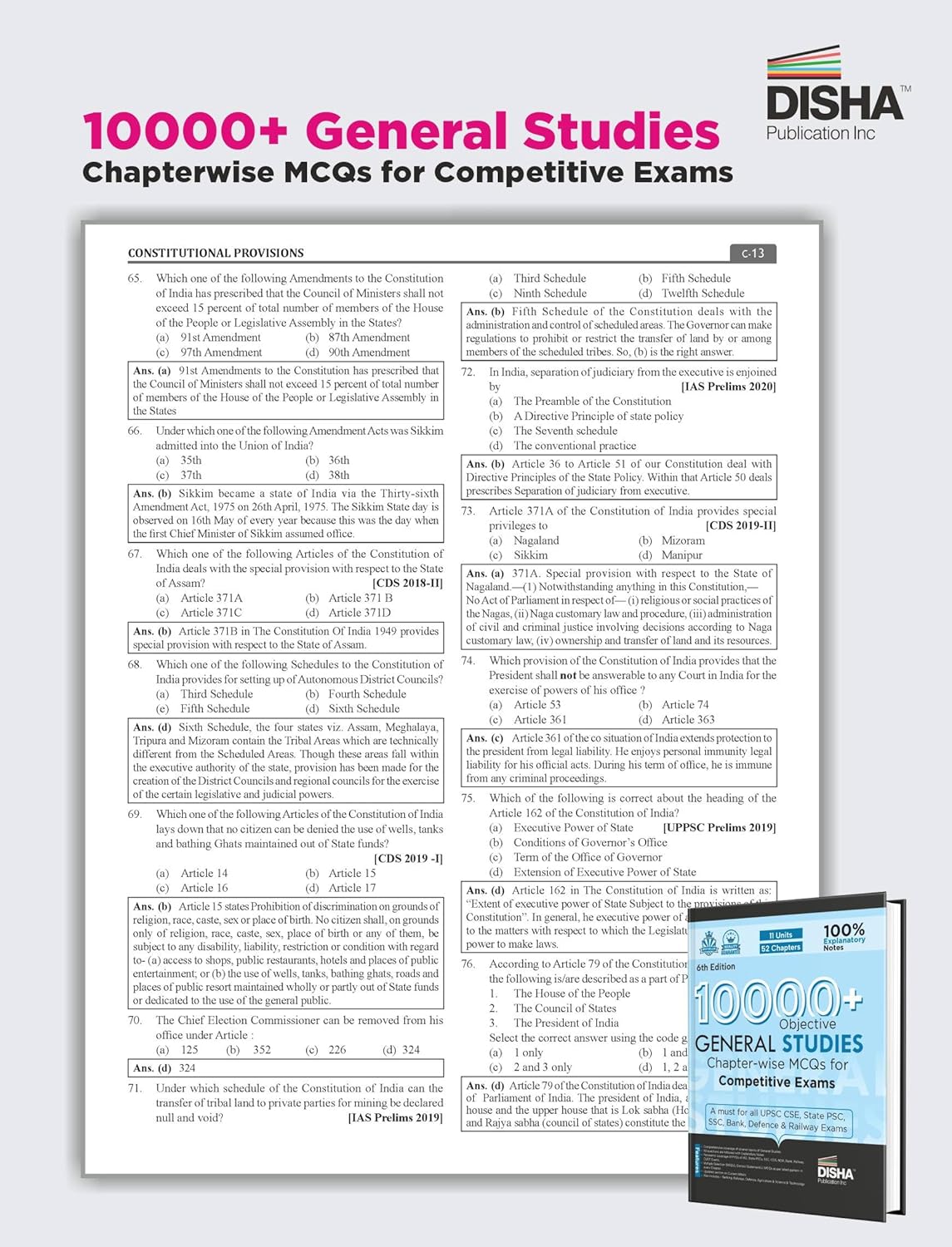 10000+ Objective General Studies Chapter-wise MCQs for Competitive Exa ...