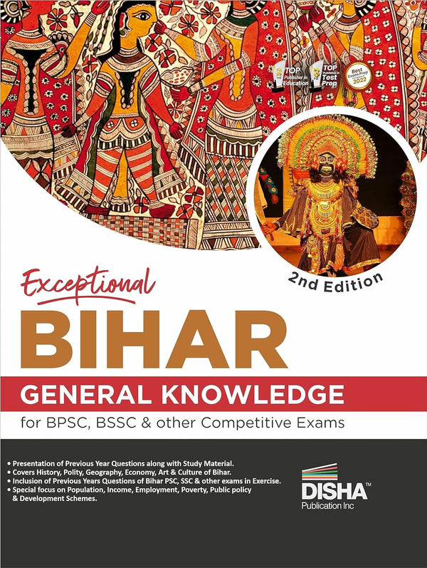 Exceptional BIHAR - General Knowledge for BPSC, BSSC & other Competitive Exams 2nd Edition | General Studies