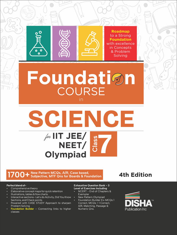Foundation Course in Science Class 7 for IIT JEE/ NEET/ Olympiad - 4th Edition Paperback