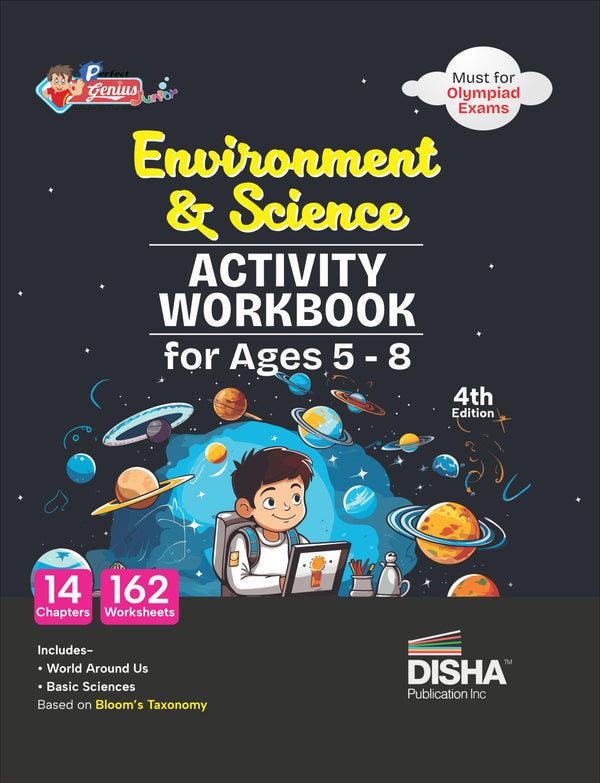 Disha Perfect Genius Environment & Science Activity Workbook for Ages 5 to 8 - 4th Edition | Must for Olympiad Exams | Builds 162 Life Skills