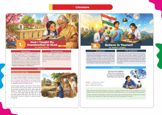 Zs R1 R2 Reading Disha 360 English NCERT KAVERI Simplified CBSE Class 9 for 2027 (R1 ...