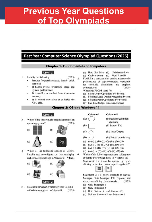Disha Olympiad Champs Computer Science Class 8 with Chapter-wise ...