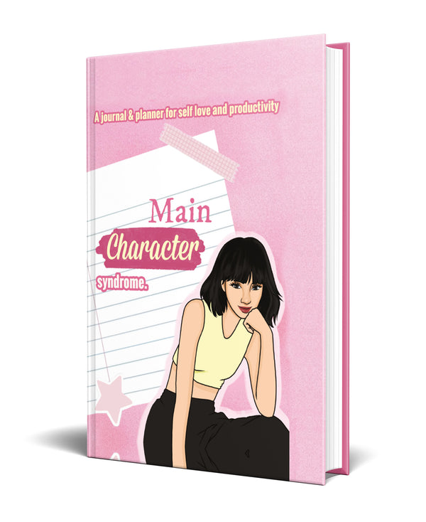 Main Character Syndrome - a Gratitude Journal & Daily Planner for Teen Girls | Self love, Productivity, Mindset, Self-Discovery, Manifestation & Motivation| Hardbound Undated A5 Journal| 200 Pages