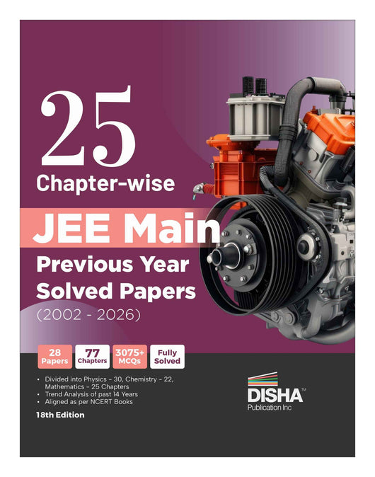 Disha 25 Chapter-wise JEE MAIN Previous Years Solved Papers (2002 ...