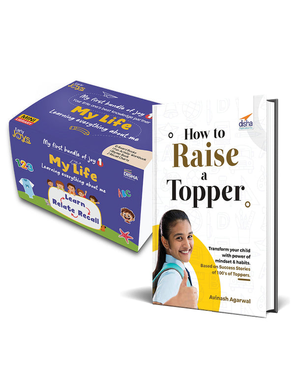 Combo - Early Joys - My First Bundle of Joy Theme 1 - MY LIFE, Children Ages 1 to 5 | Learn, Recall & Relate  + How to Raise a Topper