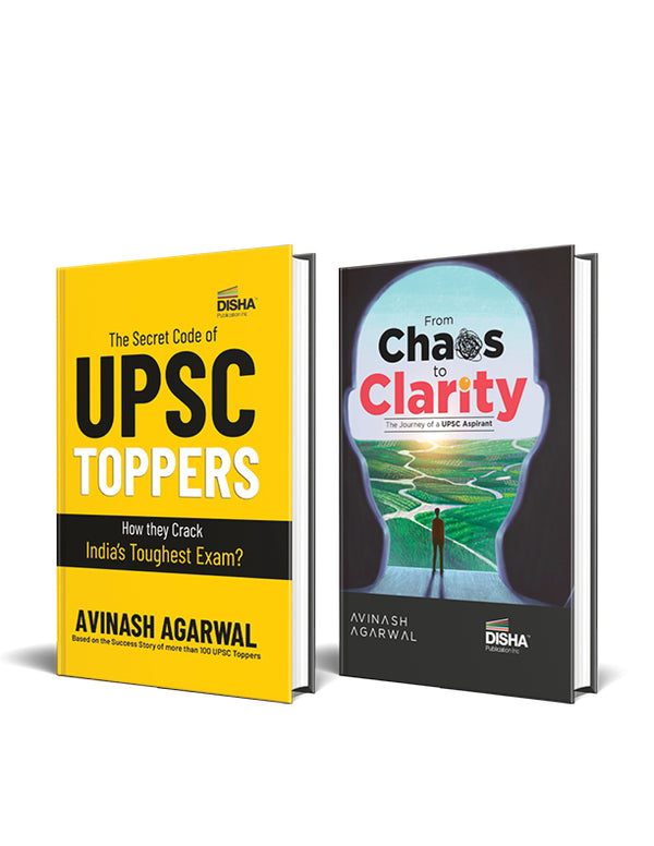 Combo Offer -The Secret Code of UPSC Toppers +From Chaos to Clarity: The journey of a UPSC Aspirant | Strategies & Life Lessons for UPSC & State PSC Civil Services Exams