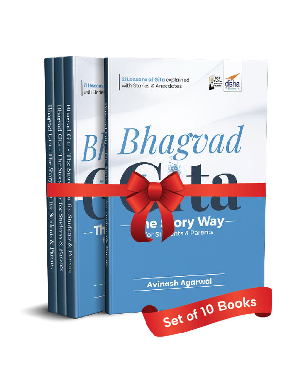 Gift Pack of Bhagvad Gita - The Story Way for Students & Parents | Set of 10 Books