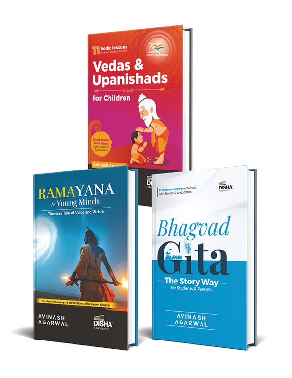 Combo Offer: Ramayana, Bhagvad Gita & Vedas – Timeless Stories for Young Minds