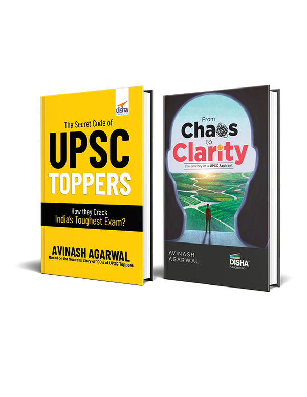 Combo Offer -The Secret Code of UPSC Toppers +From Chaos to Clarity: The journey of a UPSC Aspirant | Strategies & Life Lessons for UPSC & State PSC Civil Services Exams