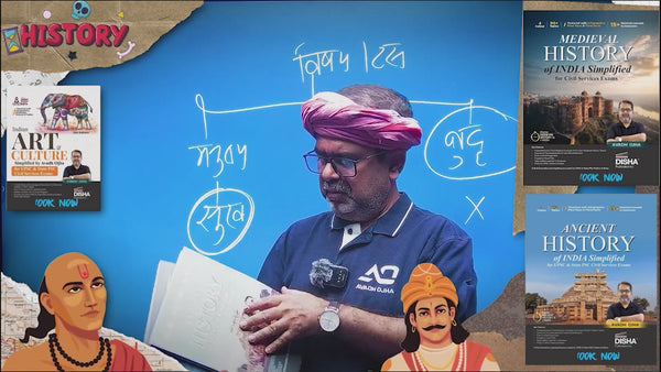 Disha Medieval History of India Simplified for UPSC & State PSC Civil Services Exams | 4 color Book Powered with Infographics, Mindmaps, Pictures & Tables